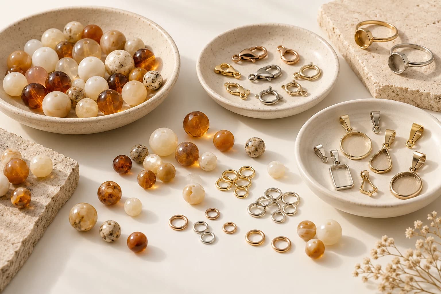 Product category: Loose beads, clasps and unmounted jewelry components