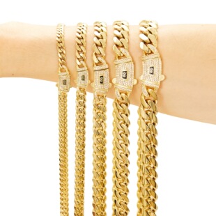 European-American Style Stainless Steel Bracelet, Wholesale, Best Seller