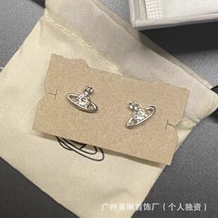 Versatile Statement Alloy Cubic Zirconia Earrings, Wholesale
