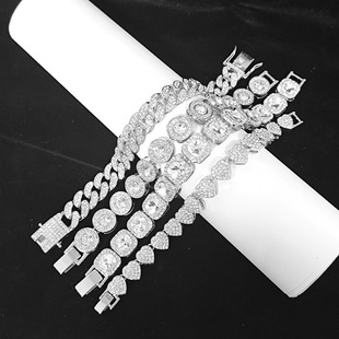 Alloy Cubic Zirconia Fully Paved Diamond-Quilted Heart Motif Jewelry Set