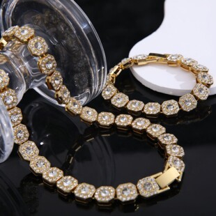 New Light Luxury Alloy Cubic Zirconia Necklace, Best Seller