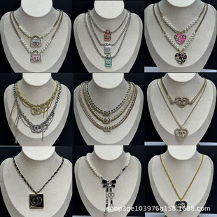 New Light Luxury Alloy Pearl Necklace, Best Seller