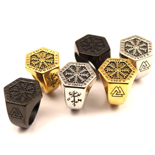 New European-American Style Alloy Men's Ring, Best Seller