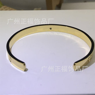 New Minimalist Statement Titanium Steel Open Design Men's Women's Bracelet, Best Seller