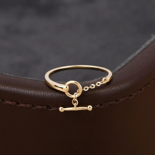 Minimalist Niche 925 Sterling Silver Open Design Ring
