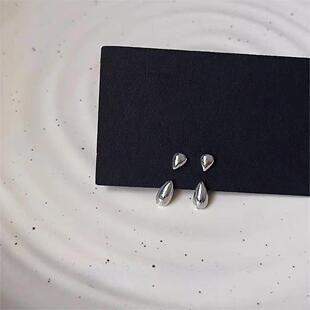 Vintage Statement 925 Sterling Silver Earrings