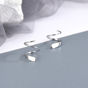 Korean Style Niche Elegant Statement 925 Sterling Silver Earrings