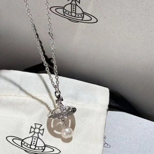 Alloy Pearl Necklace