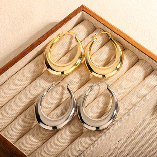Niche Design Light Luxury 18K Gold-Plated Earrings, Cross-Border Best Seller