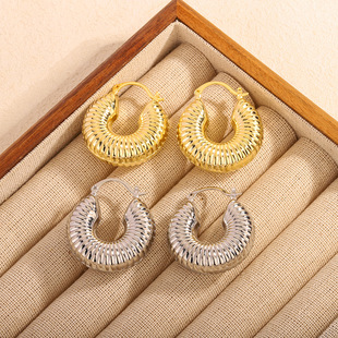 Niche Design 18K Gold-Plated Earrings, Cross-Border Best Seller
