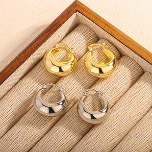 Niche Design 18K Gold-Plated Earrings, Cross-Border Best Seller