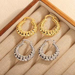 Niche Design Light Luxury 18K Gold-Plated Earrings, Cross-Border Best Seller