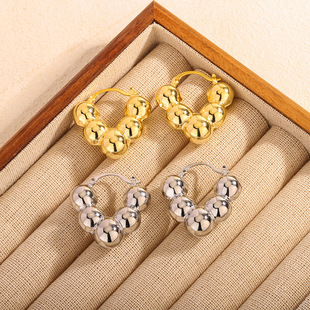 Light Luxury 18K Gold-Plated Earrings, Cross-Border Best Seller