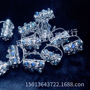 Alloy Cubic Zirconia Openwork Pendant Necklace