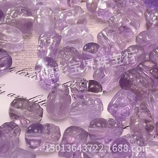 Natural Uruguay Amethyst Beaded Bracelet Fortune & Wealth