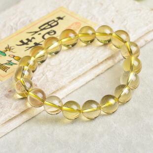 Natural Citrine Beaded Bracelet Fortune & Wealth