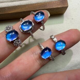 Light Luxury Niche 925 Sterling Silver Crystal Ring, Best Seller