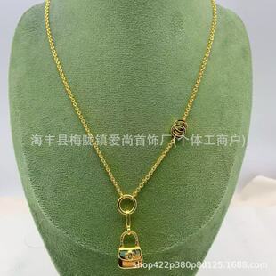 European-American Style Elegant Alloy Cubic Zirconia Necklace, Wholesale, Best Seller
