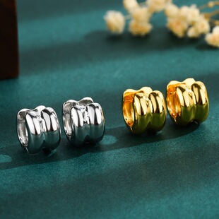 New Fashion Versatile Niche Exquisite Elegant Alloy Earrings, Best Seller