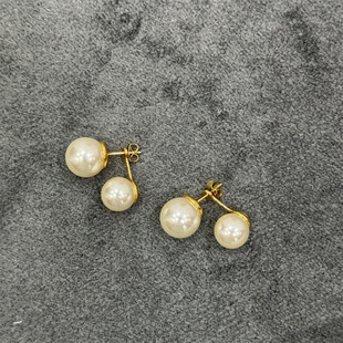 Light Luxury Minimalist Elegant Statement Alloy Pearl Earrings