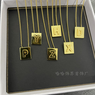 European-American Style Niche Alloy Pendant Necklace
