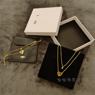Light Luxury Niche Elegant Alloy Heart Motif Bracelet