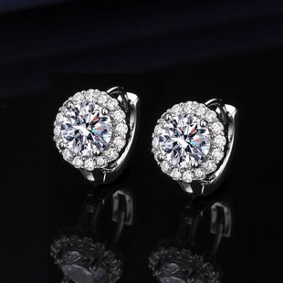 New Fashion Alloy Moissanite Earrings, Best Seller