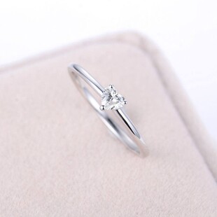 New Korean Style Statement Alloy Heart Motif Ring, Wholesale, Best Seller