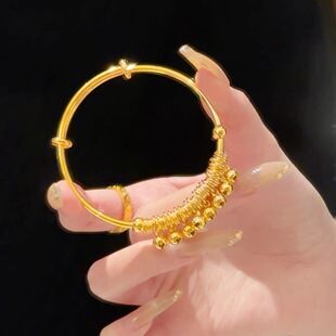Modern Chinese Style Elegant Alloy Bangle, Wholesale