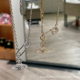 Premium Alloy Cubic Zirconia Fully Paved Necklace, Wholesale