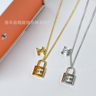 New European-American Style Alloy Tassel Pendant Necklace