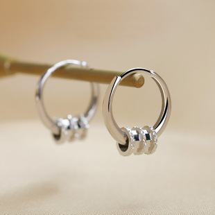 Korean Style Versatile Niche Elegant Statement Alloy Earrings
