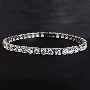 European-American Style Niche Alloy Cubic Zirconia Bracelet, Best Seller, Gift-Ready
