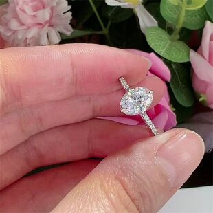 Premium Versatile Niche Alloy Cubic Zirconia Open Design Ring
