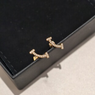 Light Luxury Versatile Niche Exquisite Elegant Statement Alloy Cubic Zirconia Fully Paved Earrings