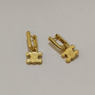New Light Luxury Niche Elegant Statement Alloy Earrings