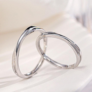 Minimalist Versatile Niche Office Alloy Ring