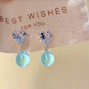 Fashion Versatile Niche Sweet Elegant Statement Alloy Earrings
