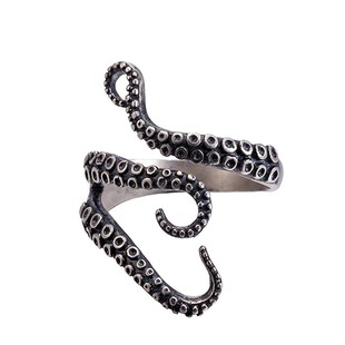 Minimalist Vintage Statement 925 Sterling Silver Adjustable Open Design Ring, Best Seller
