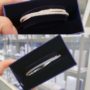 New Minimalist Alloy Pearl Bangle