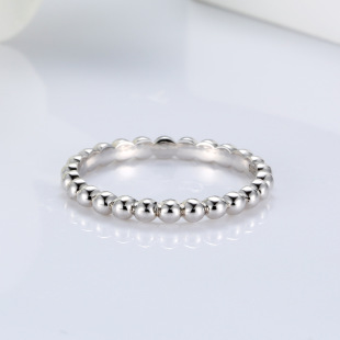 European-American Style Instagram-Style Niche Statement 925 Sterling Silver Ring
