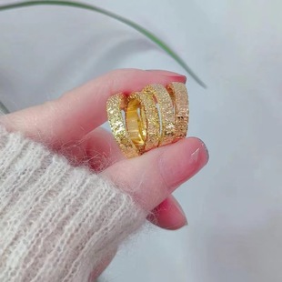 Light Luxury Statement Alloy Stackable Women's Ring
