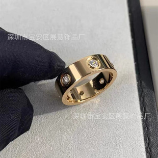 18K Gold-Plated Couple Set Ring
