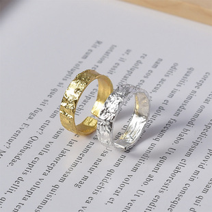 Korean Style Instagram-Style 925 Sterling Silver Open Design Ring