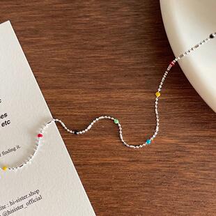European-American Style Instagram-Style 925 Sterling Silver Pearl Heart Motif Necklace