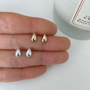 Korean Style Instagram-Style 925 Sterling Silver Earrings