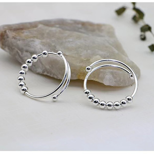 New European-American Style 925 Sterling Silver Adjustable Ring, Best Seller