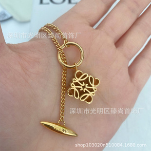 New Alloy Openwork Engraved Necklace