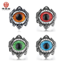 Vintage Instagram-Style Titanium Steel Tarnish-Resistant Men's Ring