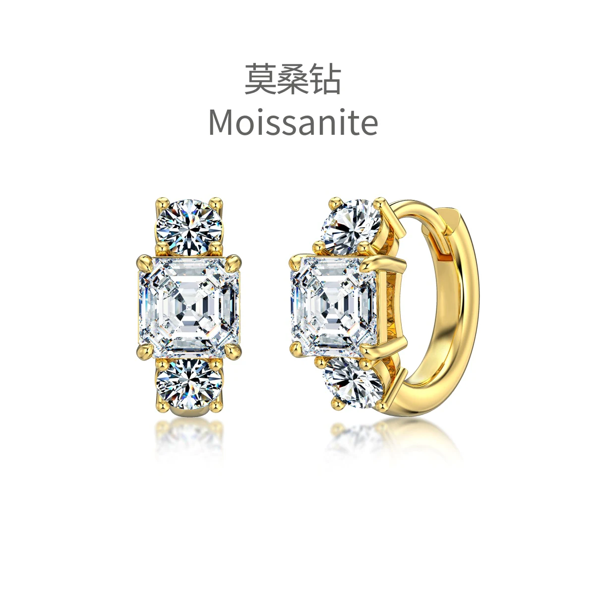 Earrings · DO110012-S-G-WH